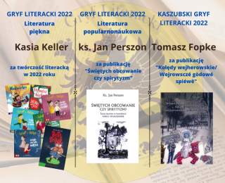 Znamy laureatów konkursu "Gryf Literacki 2022"
