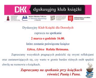 Spotkanie DKK dla Dorosłych w marcu