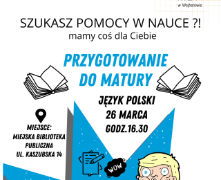 Przygotowanie do matury - język polski