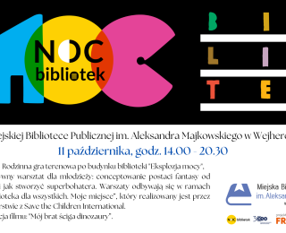 Noc bibliotek - 11 października