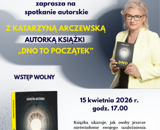 Spotkanie autorskie z Katarzyną Arczewską