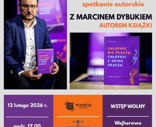 Spotkanie autorskie z Marcinem Dybukiem