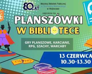 Zapraszamy na spotkanie z planszówkami!