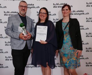 Nasza Biblioteka otrzymała nagrodę „Ambasadorka gry i nauki”