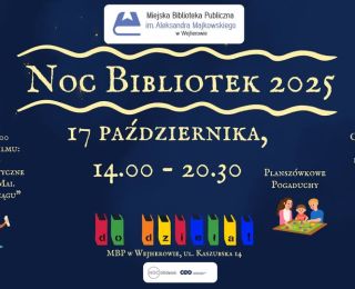 Noc Bibliotek 2025 Noc Bibliotek 2025